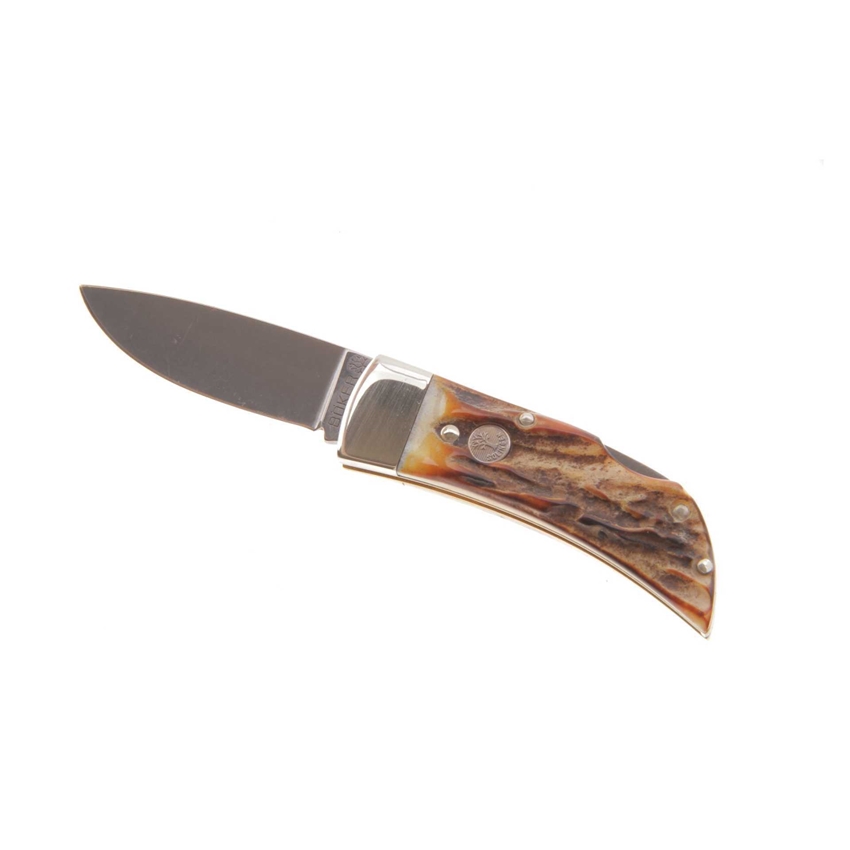  Boker 111006 Pocket Lock Blade Stag Pocket Knife with