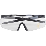 Защитни очила с черни, жълти и бели стъкла и калъф на американската фирма Pro Ears