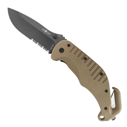 Сгъваем тактически нож с комбинирано острие на чешката фирма ESP